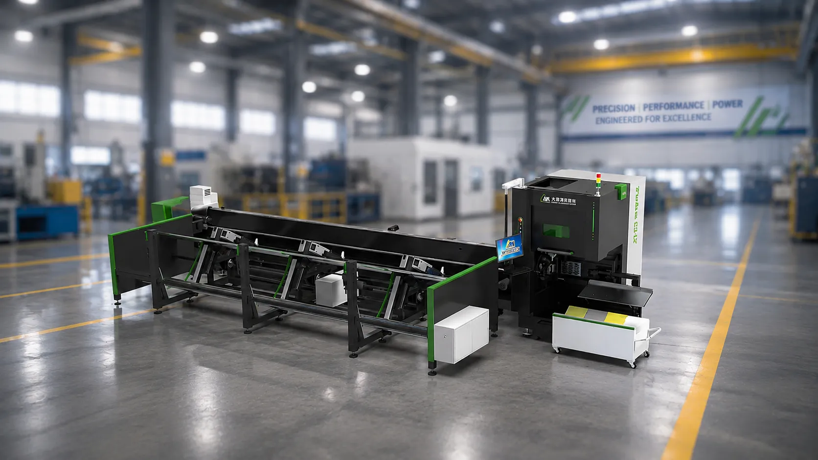 Tube laser cutting machine